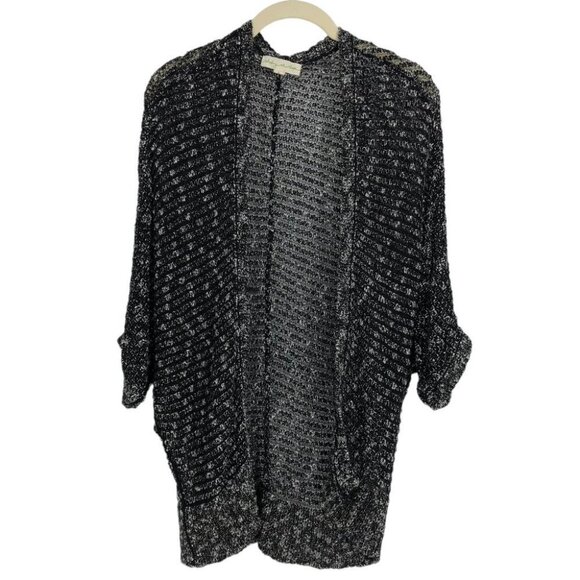 Staring at Stars charcoal grey marled cardigan open style size S - Picture 2 of 12